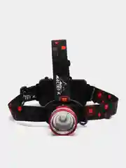Фонарь налобный аккумуляторный "Мастер К.", 1 led, zoom, 3 режима, 4.5 х 6.5 см