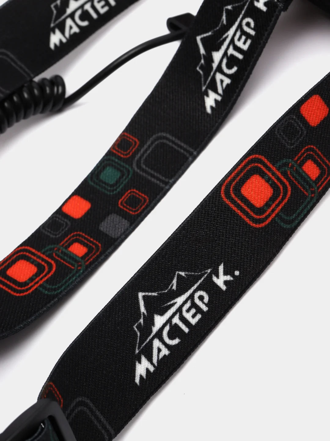 Фонарь налобный аккумуляторный "Мастер К.", 1 led, zoom, 3 режима, 4.5 х 6.5 см