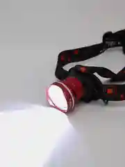 Фонарь налобный аккумуляторный "Мастер К.", 1 led, zoom, 3 режима, 4.5 х 6.5 см
