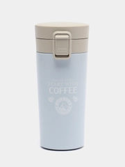 Термокружка Мастер К. Start with coffee, 380 мл, 17.5 х 8.5 см