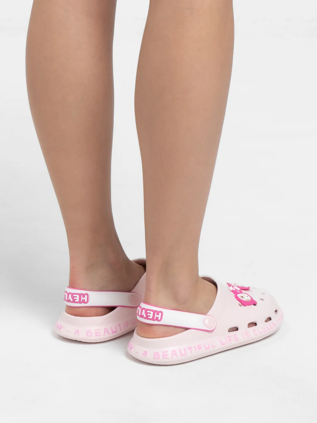Розовый сабо женские IZI, размеры 37-40