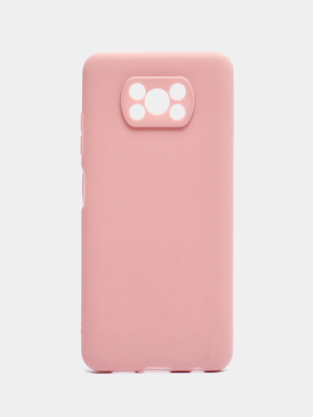 Коралловый чехол Xiaomi Poco X3 NFC / Poco X3 Pro силиконовый матовый, цветной