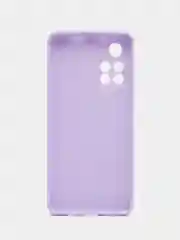 Сиреневый чехол для Xiaomi Poco M4 Pro 5G, Redmi Note 11 5G, (Поко М4 Про 5G, Нот 11 5G) силиконовый