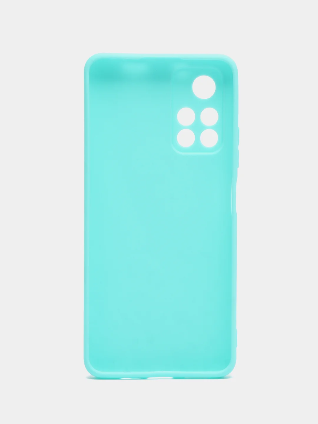 Бирюзовый чехол для Xiaomi Poco M4 Pro 5G, Redmi Note 11 5G, (Поко М4 Про 5G, Нот 11 5G) силиконовый