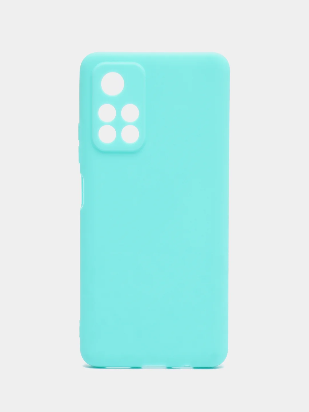 Бирюзовый чехол для Xiaomi Poco M4 Pro 5G, Redmi Note 11 5G, (Поко М4 Про 5G, Нот 11 5G) силиконовый