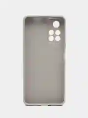 Серый чехол для Xiaomi Poco M4 Pro 5G, Redmi Note 11 5G, (Поко М4 Про 5G, Нот 11 5G) силиконовый