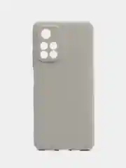 Серый чехол для Xiaomi Poco M4 Pro 5G, Redmi Note 11 5G, (Поко М4 Про 5G, Нот 11 5G) силиконовый