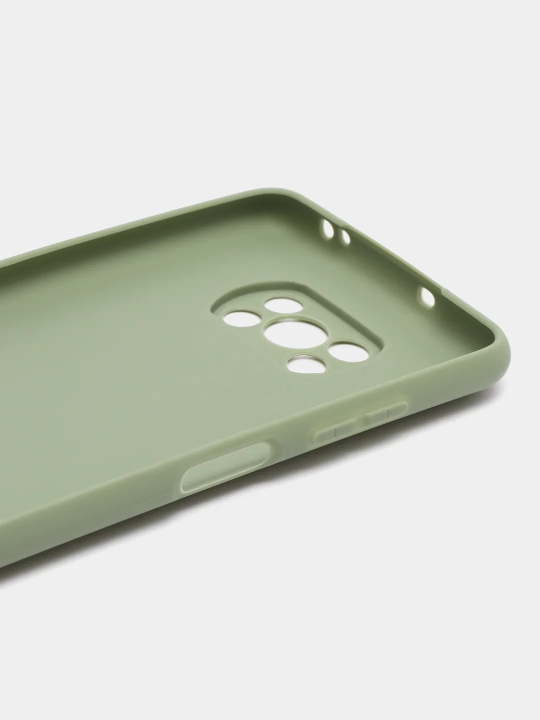 Лесной зеленый чехол Xiaomi Poco X3 NFC / Poco X3 Pro силиконовый матовый, цветной