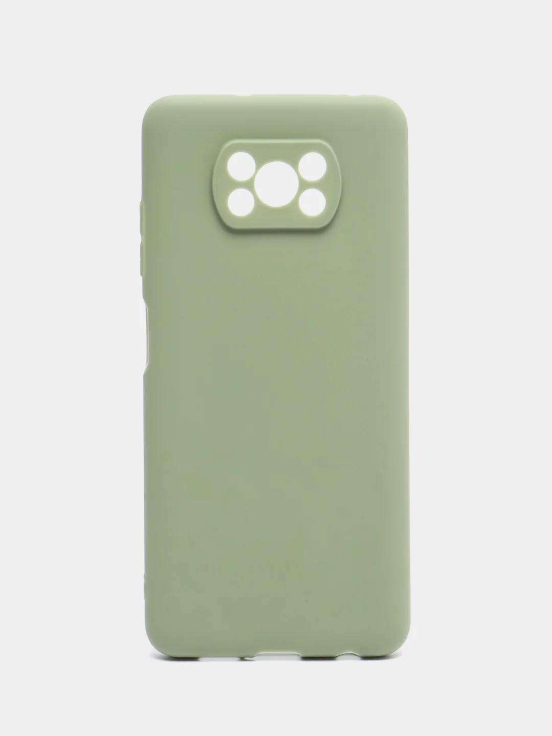Лесной зеленый чехол Xiaomi Poco X3 NFC / Poco X3 Pro силиконовый матовый, цветной