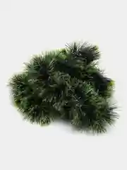 Молочный мишура новогодняя