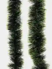 Молочный мишура новогодняя