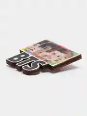 Значок "BTS", пин на булавке деревянный, украшение на одежду
