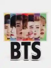 Значок "BTS", пин на булавке деревянный, украшение на одежду