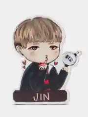 Аметистовый значок на одежду "BTS", пин на булавке деревянный, на рюкзак, на шоппер