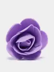 Фиолетовый цветы из фоамирана, фасовка 50 штук