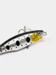 Серый воблер Minnow для ловли рыбы троллингом, дорожкой или спиннингом, 56 мм