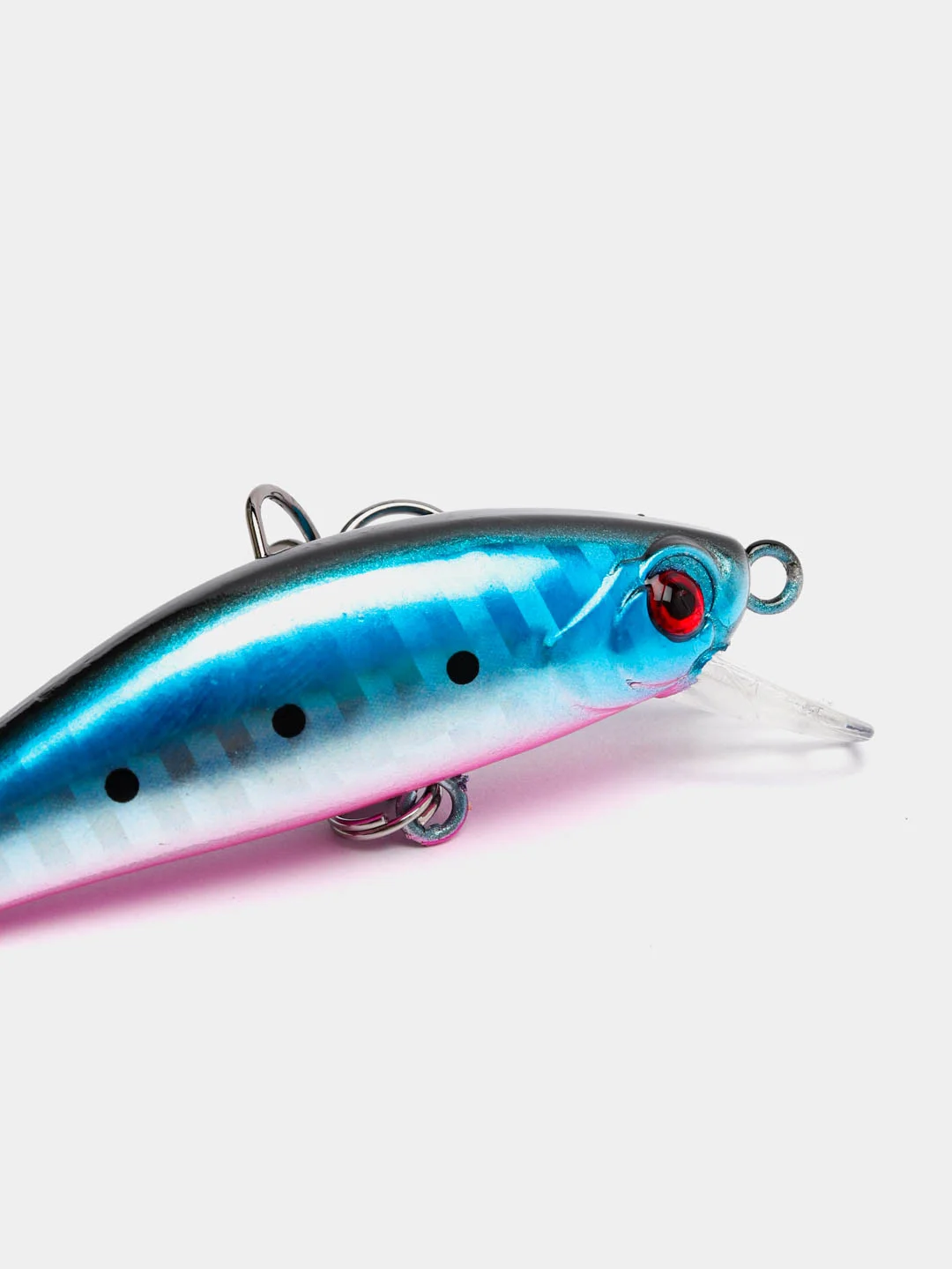 Синий воблер Minnow для ловли рыбы троллингом, дорожкой или спиннингом, 56 мм