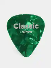 Зеленый медиатор гитарный Planet Planet Waves 1CAP410, целлулойд, 0.7 мм