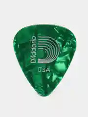 Зеленый медиатор гитарный Planet Planet Waves 1CAP410, целлулойд, 0.7 мм