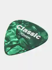 Зеленый медиатор гитарный Planet Planet Waves 1CAP410, целлулойд, 0.7 мм