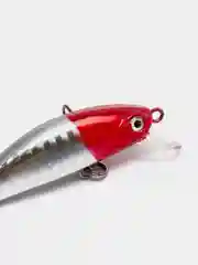 Красный воблер Minnow для ловли рыбы троллингом, дорожкой или спиннингом, 56 мм