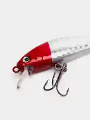 Красный воблер Minnow для ловли рыбы троллингом, дорожкой или спиннингом, 56 мм