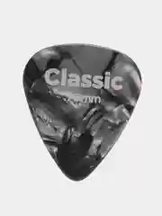 Черный медиатор гитарный Planet Planet Waves 1CAP410, целлулойд, 0.7 мм