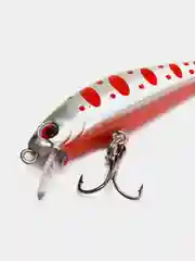 Серебряный воблер Minnow для ловли рыбы троллингом, дорожкой или спиннингом, 56 мм