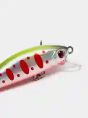 Серебряный воблер Minnow для ловли рыбы троллингом, дорожкой или спиннингом, 56 мм
