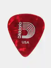 Красный медиатор гитарный Planet Planet Waves 1CAP410, целлулойд, 0.7 мм