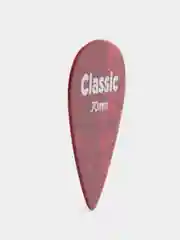 Красный медиатор гитарный Planet Planet Waves 1CAP410, целлулойд, 0.7 мм