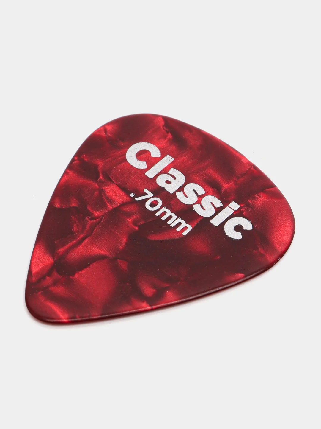 Красный медиатор гитарный Planet Planet Waves 1CAP410, целлулойд, 0.7 мм