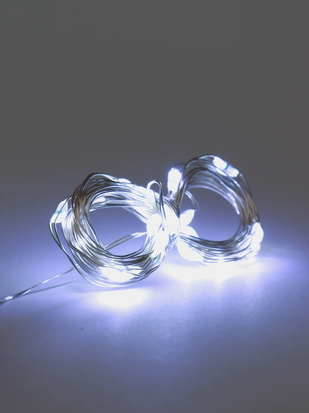 Белый светодиодная гирлянда пробка для бутылки 1 и 2 метра, 10 и 20 LED, новогодний декор