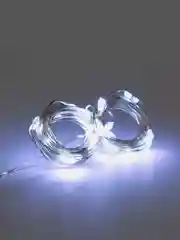 Белый светодиодная гирлянда пробка для бутылки 1 и 2 метра, 10 и 20 LED, новогодний декор