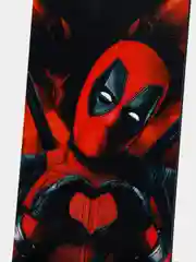 Деревянная подставка под телефон Дэдпул (Deadpool)