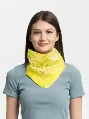 Белый бандана с принтом