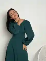 Морской платье вечернее "Дарина"
