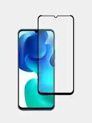 Черный защитное стекло 9D для Xiaomi Mi 10 Lite 5G Сяоми Ми 10 Лайт 5G