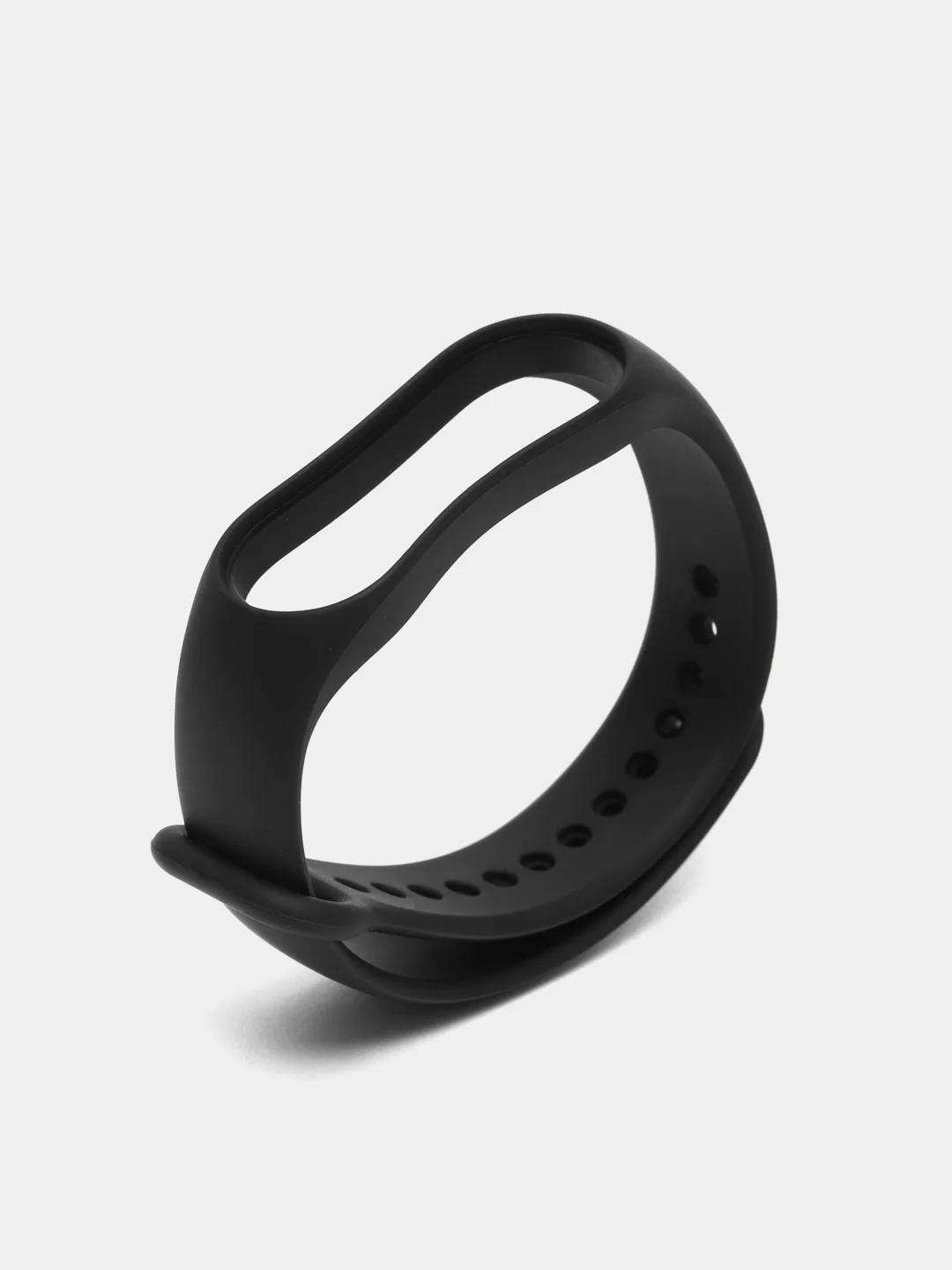 Черный силиконовый ремешок Xiaomi Mi Band 7