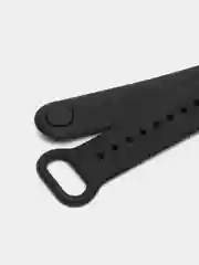 Черный силиконовый ремешок Xiaomi Mi Band 7