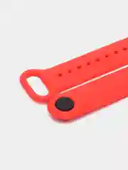 Красный силиконовый ремешок Xiaomi Mi Band 7