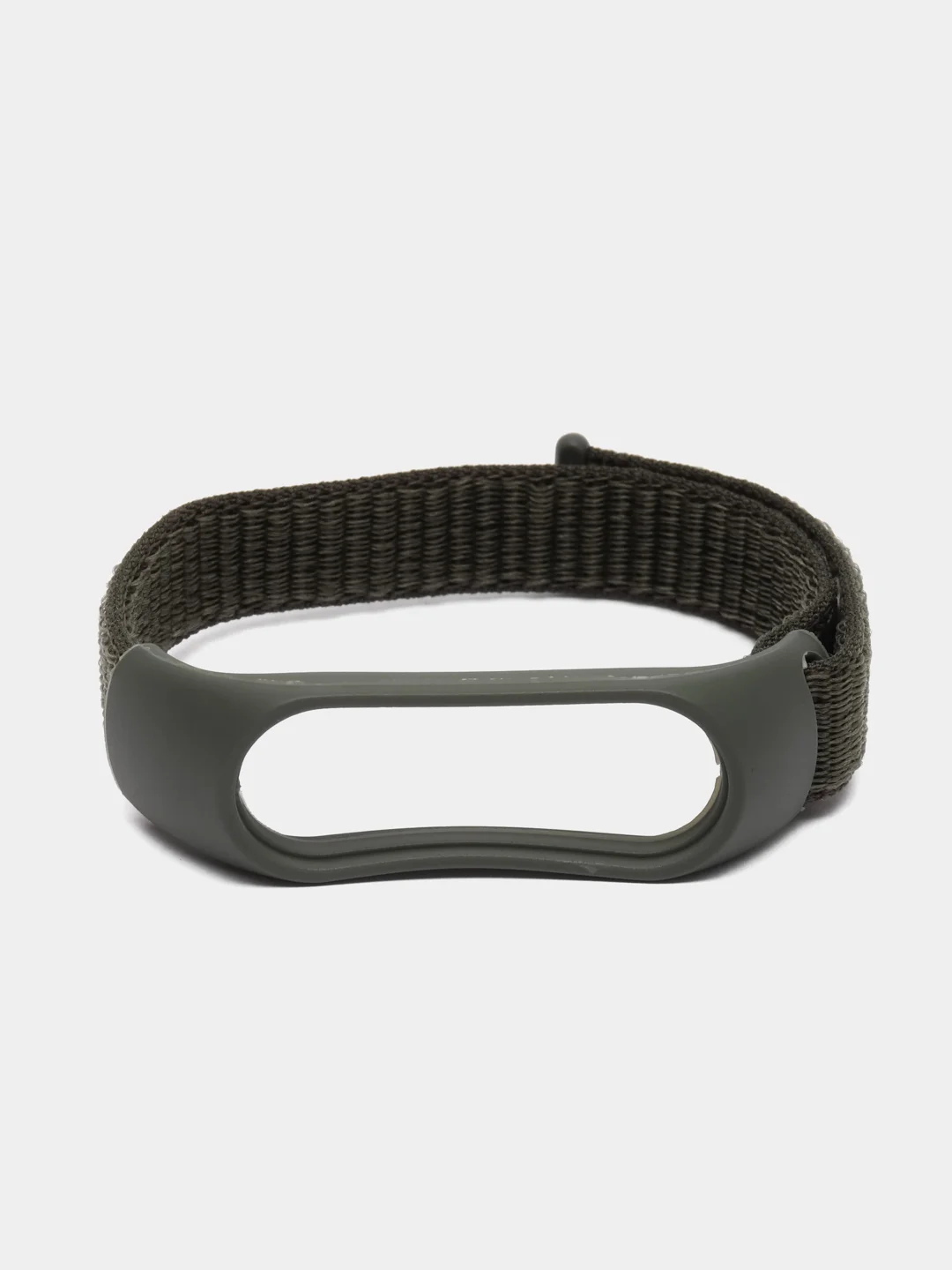 Зеленый ремешок нейлоновый для фитнес браслетов Xiaomi Mi Band 4/5/6