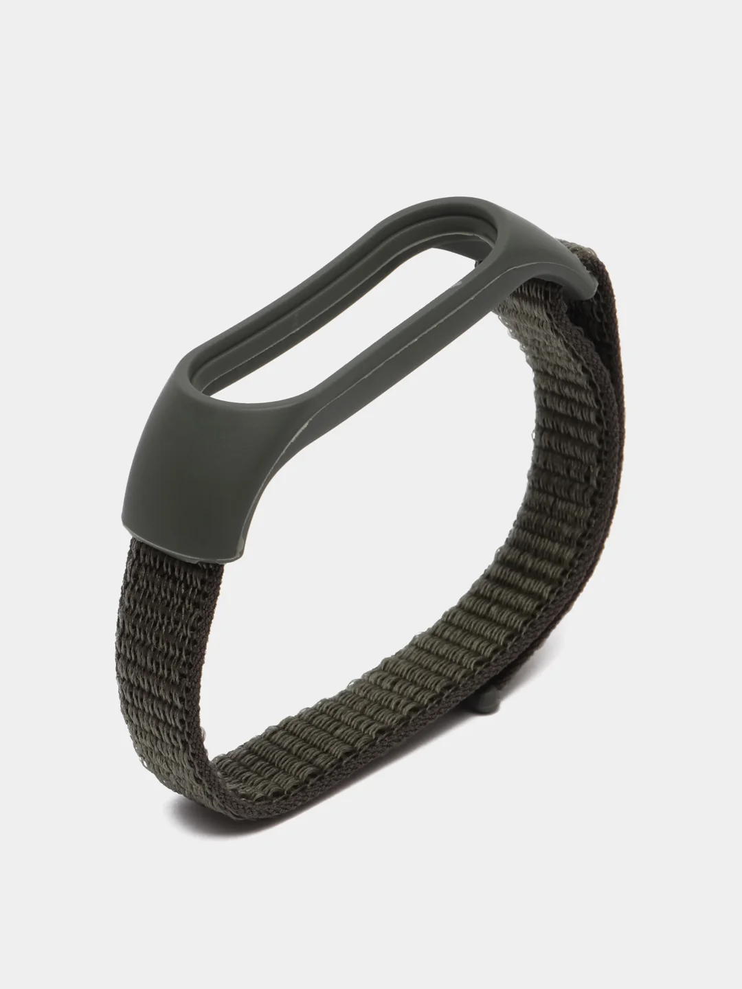 Зеленый ремешок нейлоновый для фитнес браслетов Xiaomi Mi Band 4/5/6