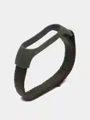 Зеленый ремешок нейлоновый для фитнес браслетов Xiaomi Mi Band 4/5/6