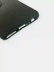 Черный чехол Tecno Camon 19/19 Pro, силиконовый, под карбон