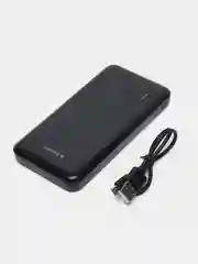 Черный внешний аккумулятор Harper PB-10011, 10000 мАч, Micro USB, гарантия 1 год
