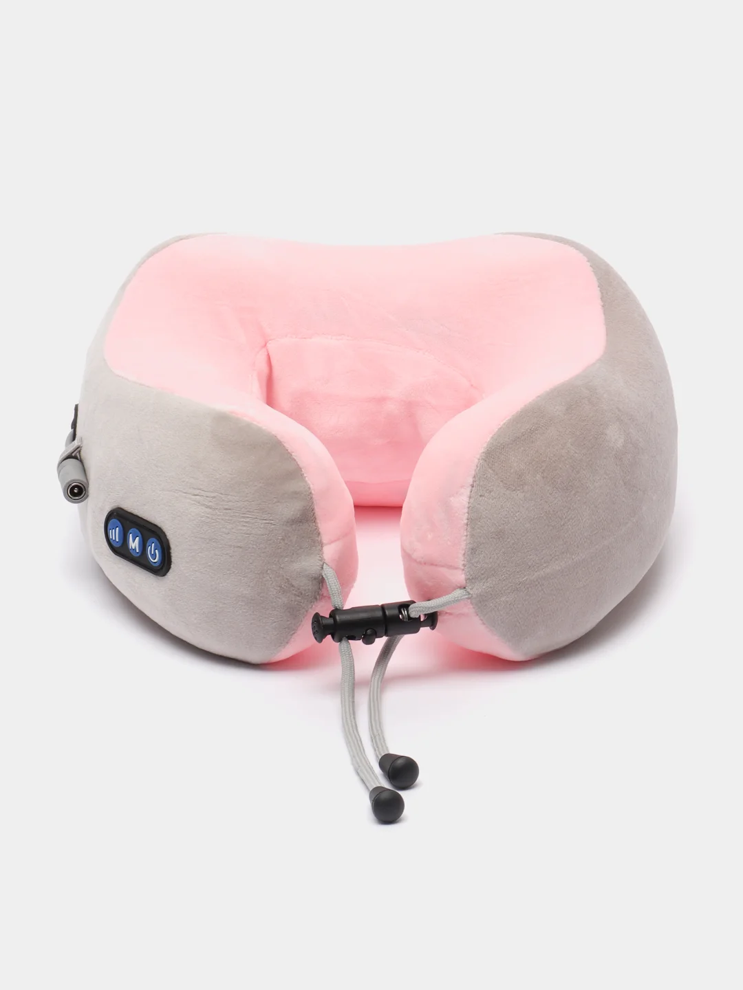 Розовый массажная подушка для шеи U-Shaped Massage Pillow, туристическая