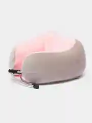Розовый массажная подушка для шеи U-Shaped Massage Pillow, туристическая