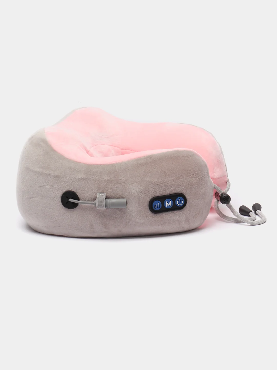 Розовый массажная подушка для шеи U-Shaped Massage Pillow, туристическая