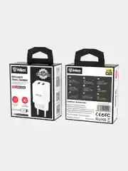 Зарядка iNKAX HC-02, micro-USB / Lightning / Type-C, для iPhone и Android